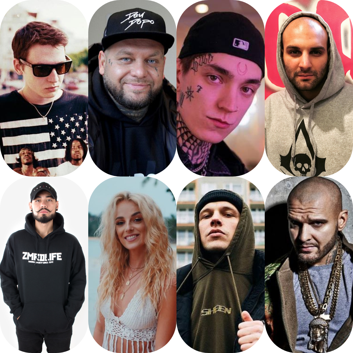 10 aktuálně nejsledovanějších CZ/SK rapperů na youtube